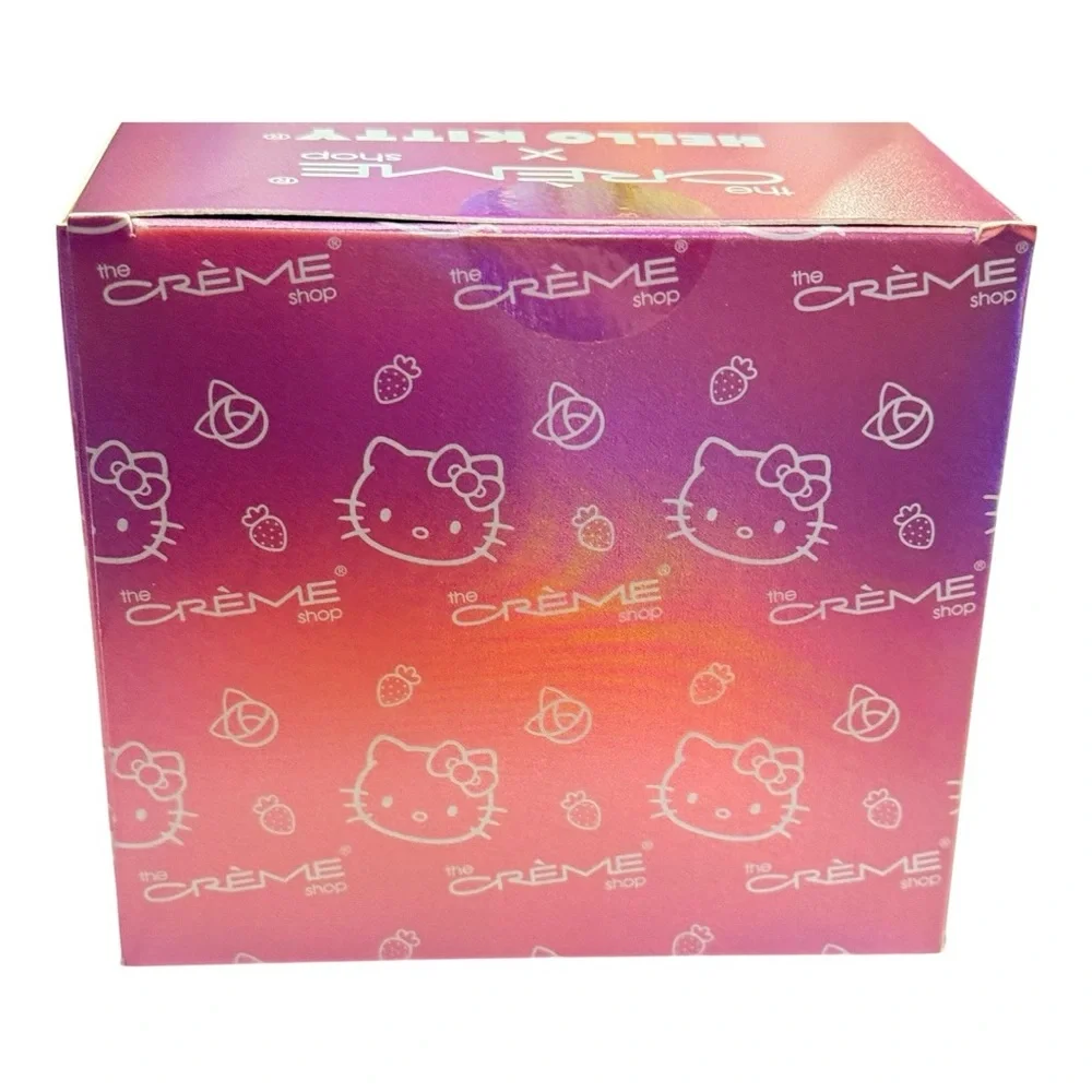 Hello Kitty Silky Skin Spa with rosy strawberry sugar body scrub & 3D bath bomb